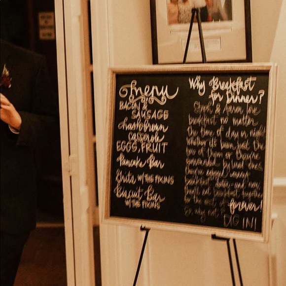 Black metal easels (2) - Picture 3 of 7